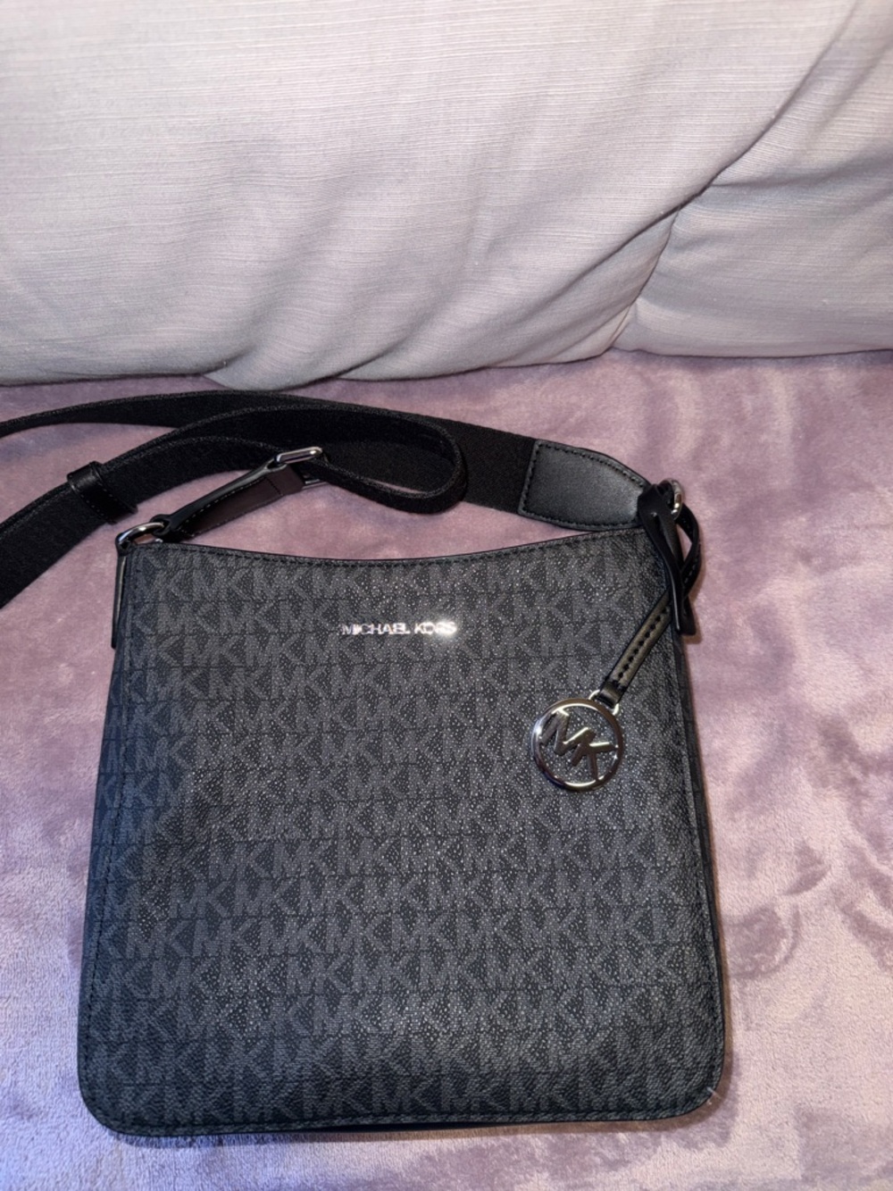 Michael Kors jet set small signature logo Crossbody bag